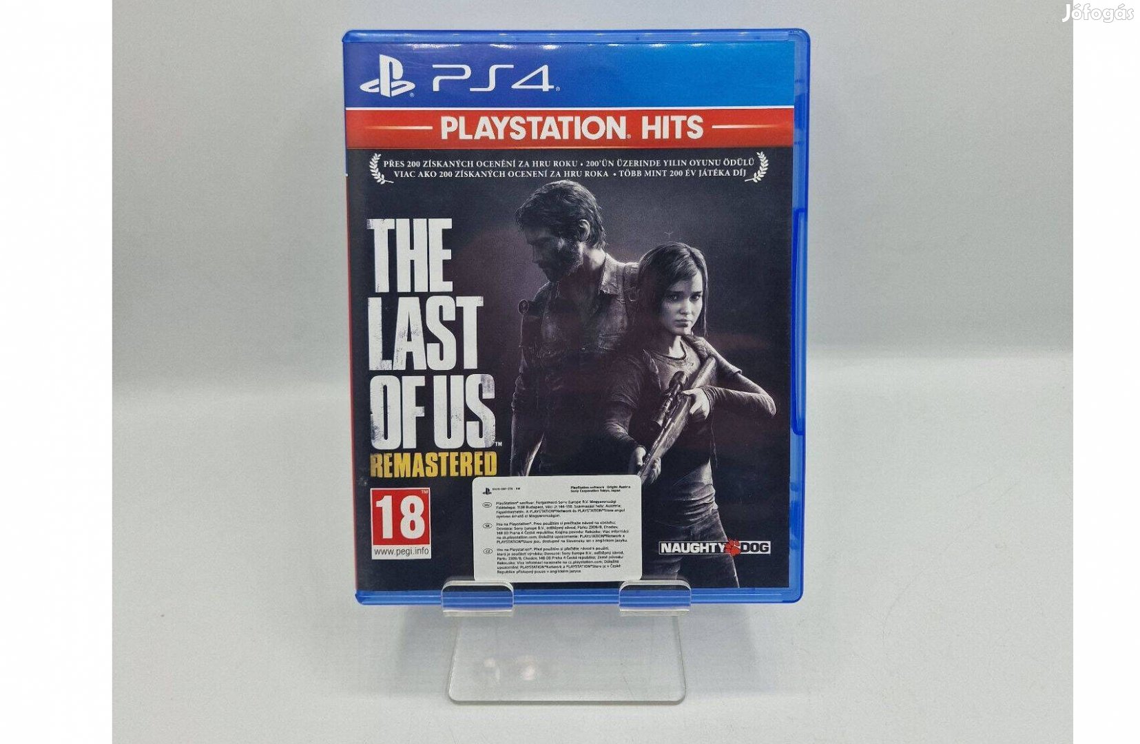 The Last of Us Remastered - PS4 játék, használt