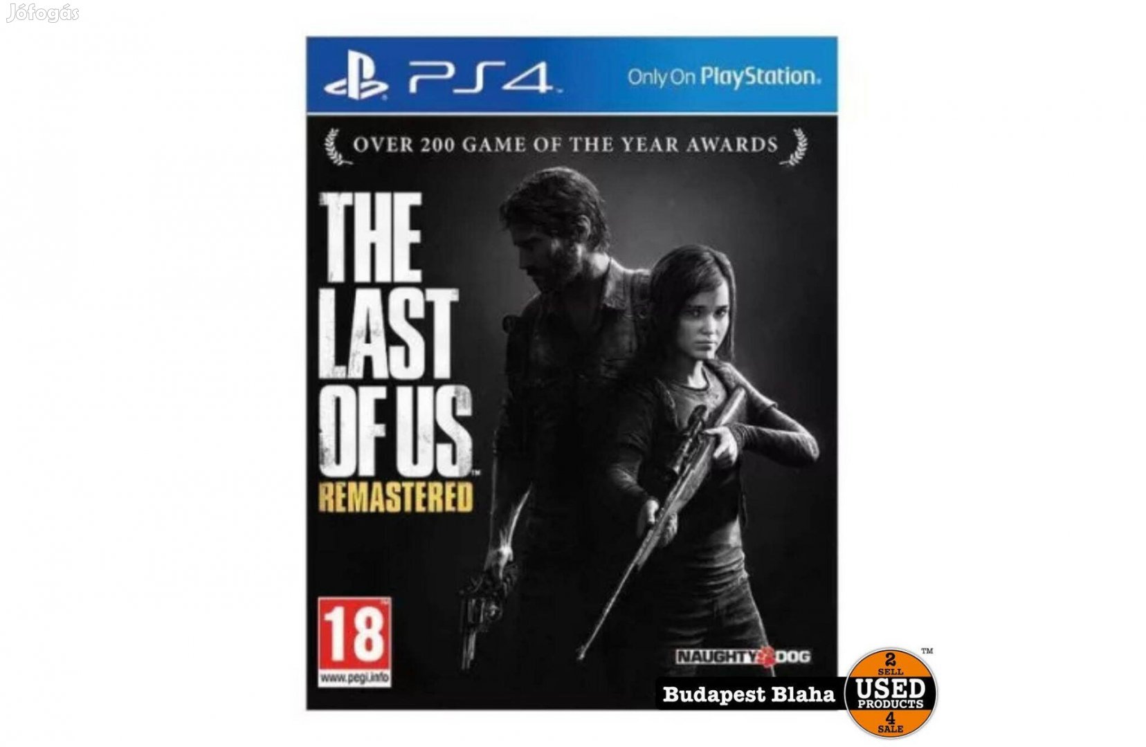 The Last of us Remastered - PS4 játék