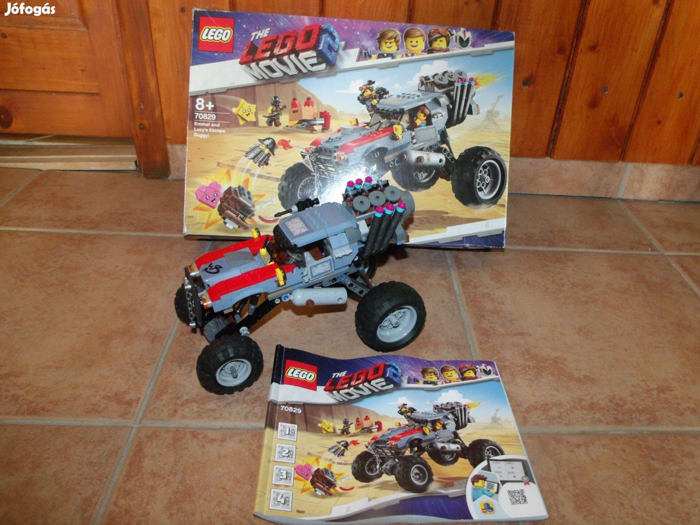 The Lego Movie 2 70829 Emmet és Lucy menekülő homokfutója csak az autó