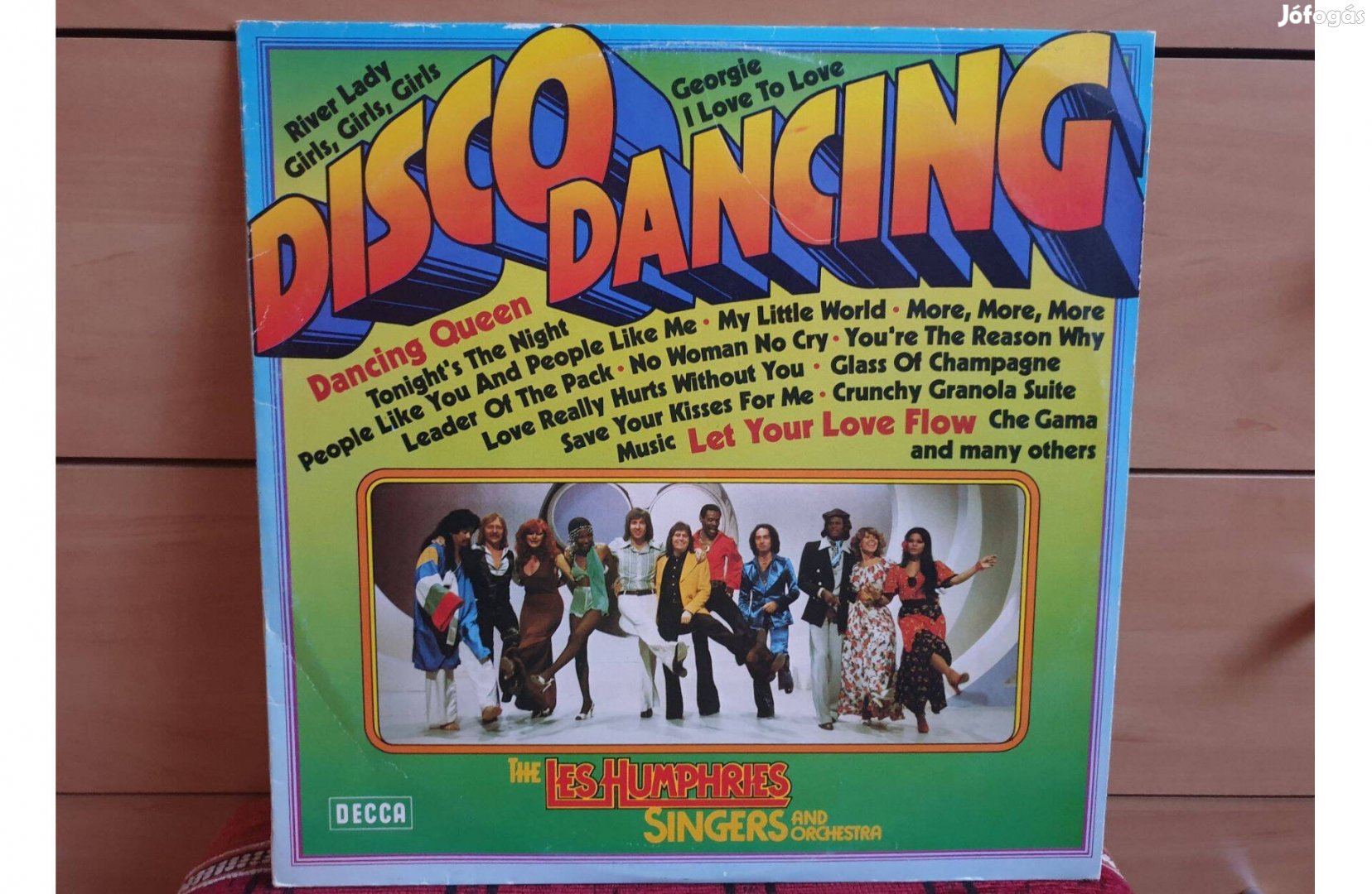 The Les Humphries S. & O. - Disco Dancing hanglemez bakelit lemez Viny