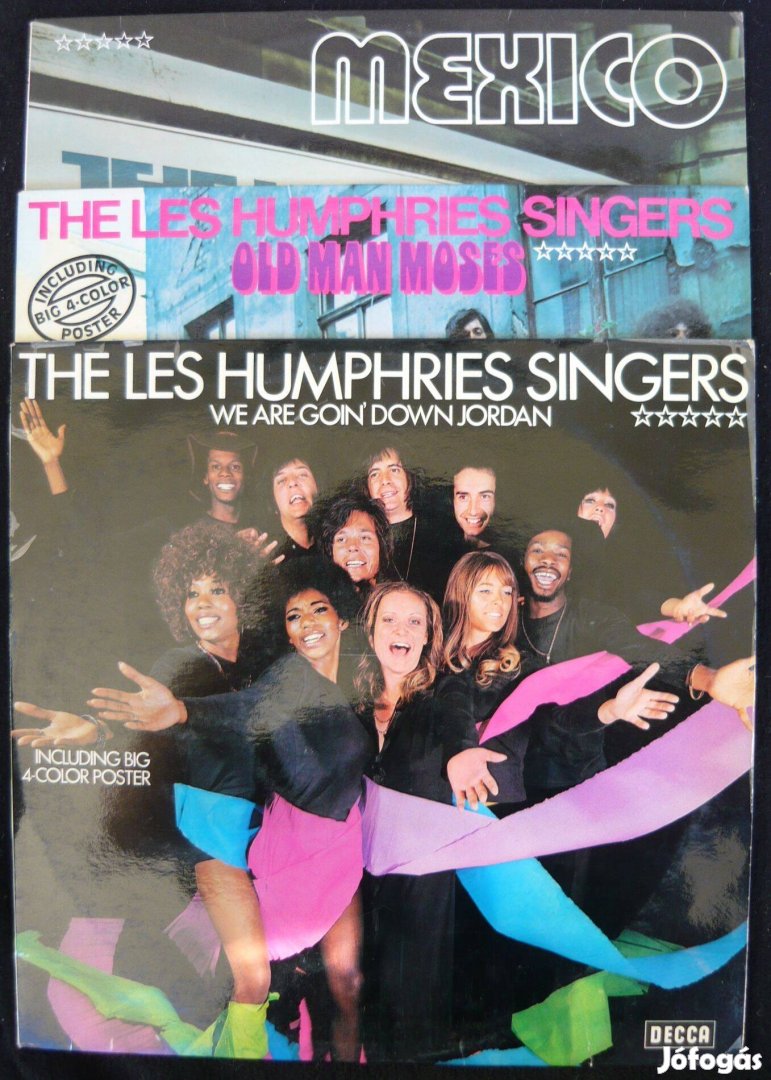 The Les Humphries Singers hanglemez-kollekció (3 LP)