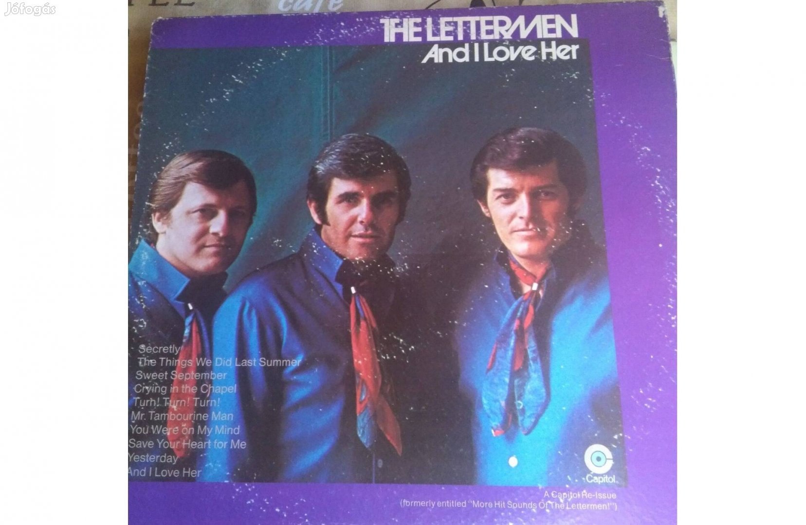 The Lettermen vinyl hanglemez eladó