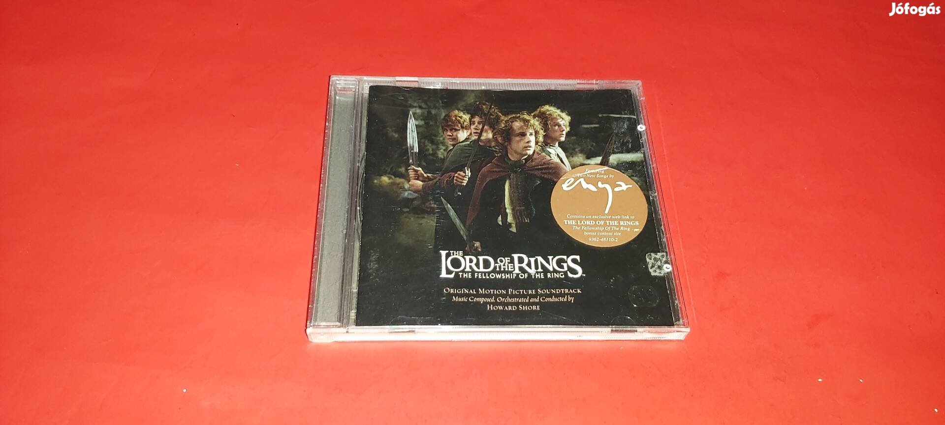 The Lord of the Rings The fellowship of the ring soundtrack Cd 2001