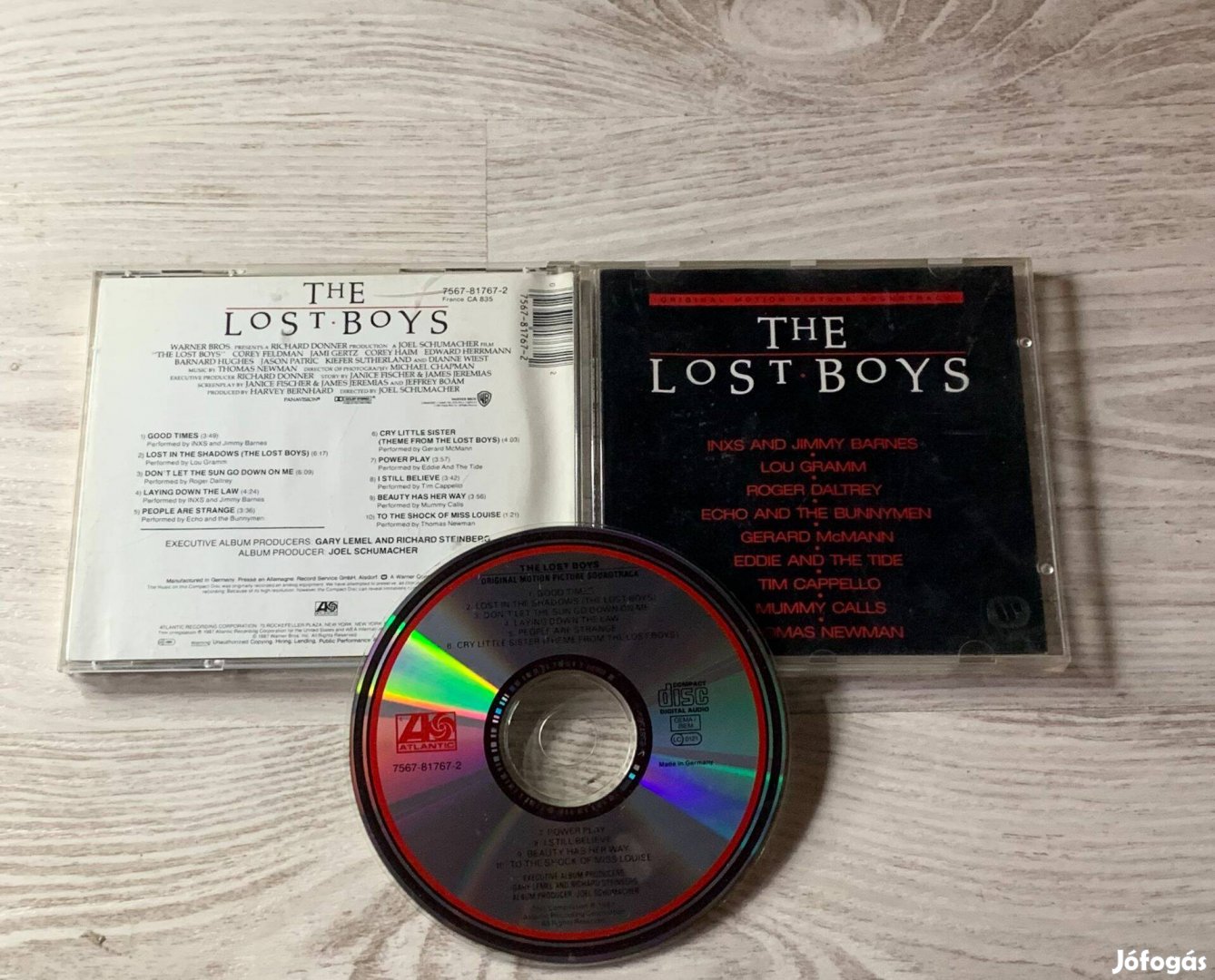 The Lost Boys filmzene CD