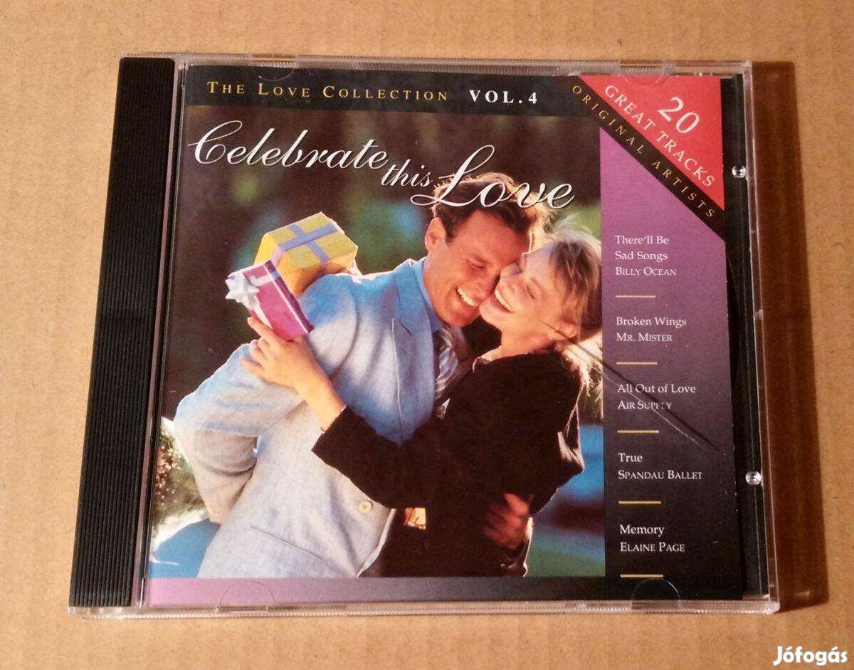 The Love Collection Vol.4 - Celebrate This Love (CD) 1994 (jogtiszta)