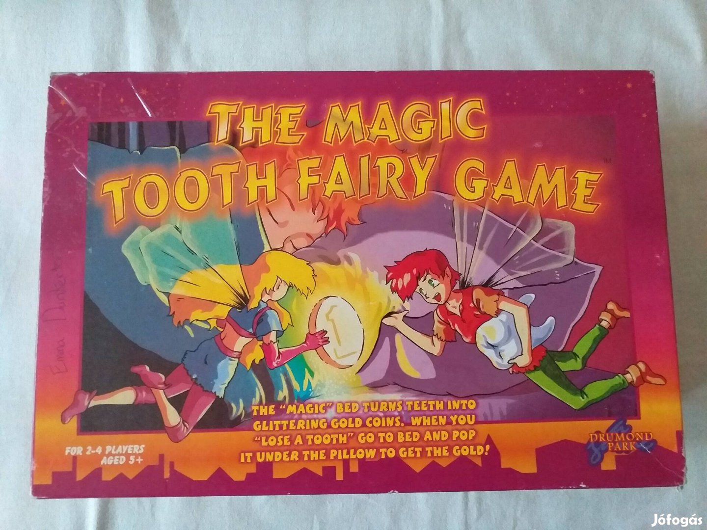 The Magic Tooth Fairy/Varázslatos fogtündér társasjáték (angol!)