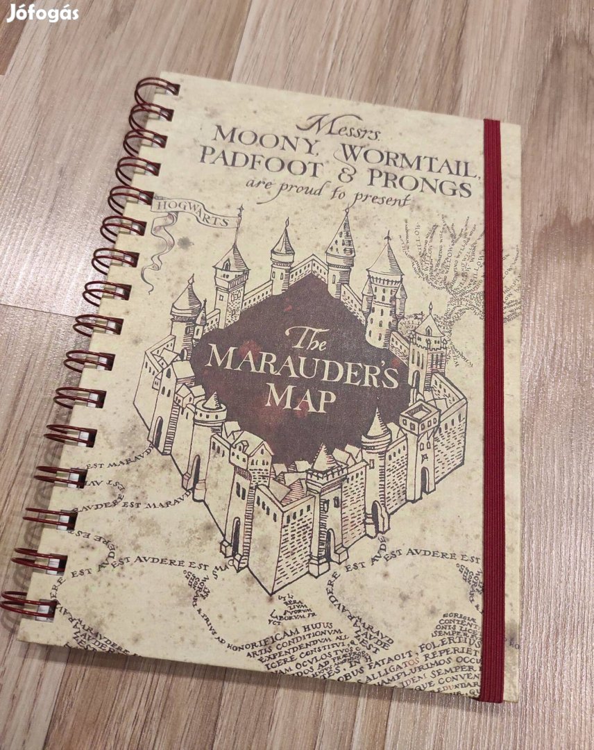 The Marauder's Map jegyzetkönyv