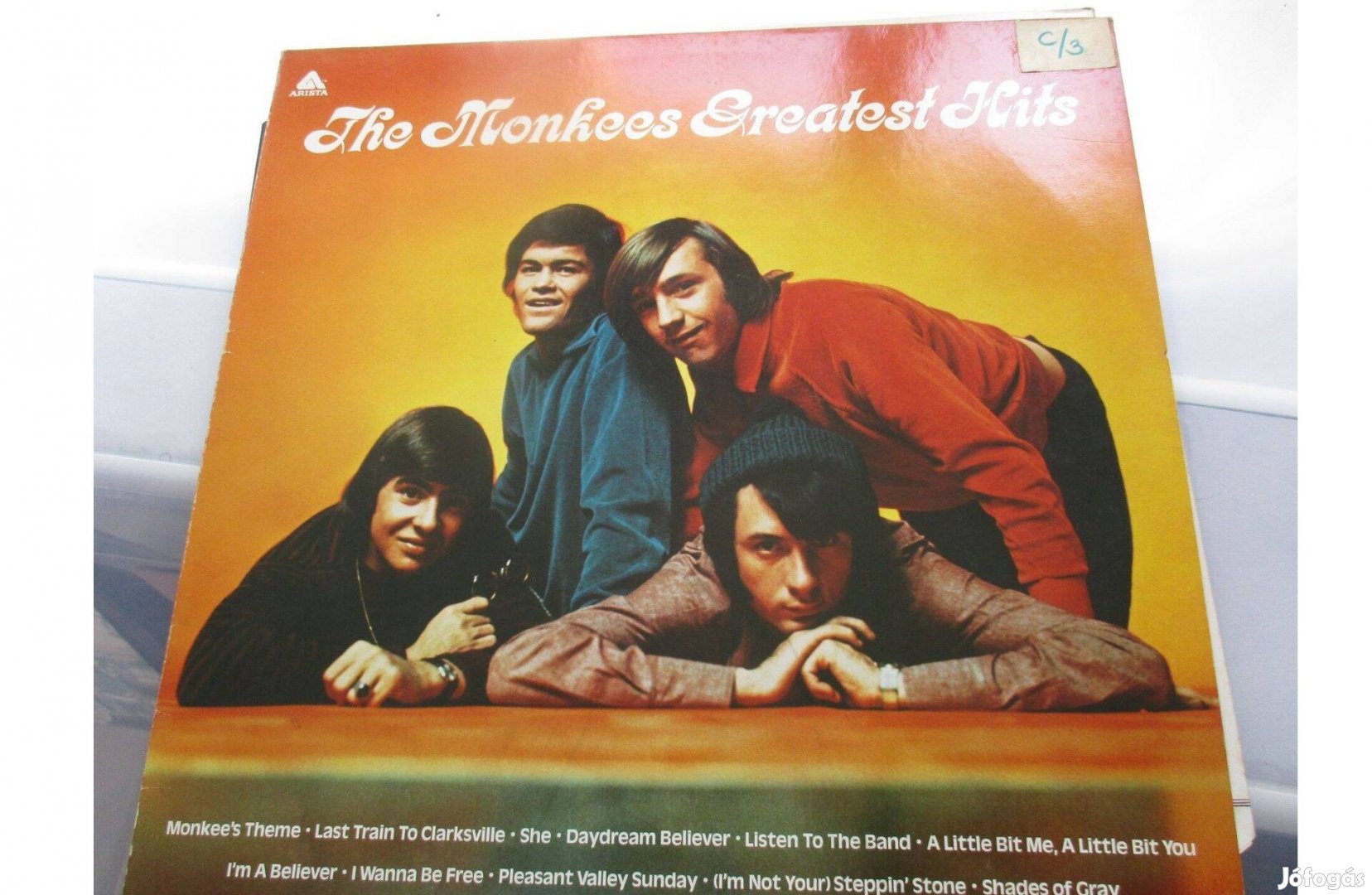 The Monkees bakelit hanglemez eladó