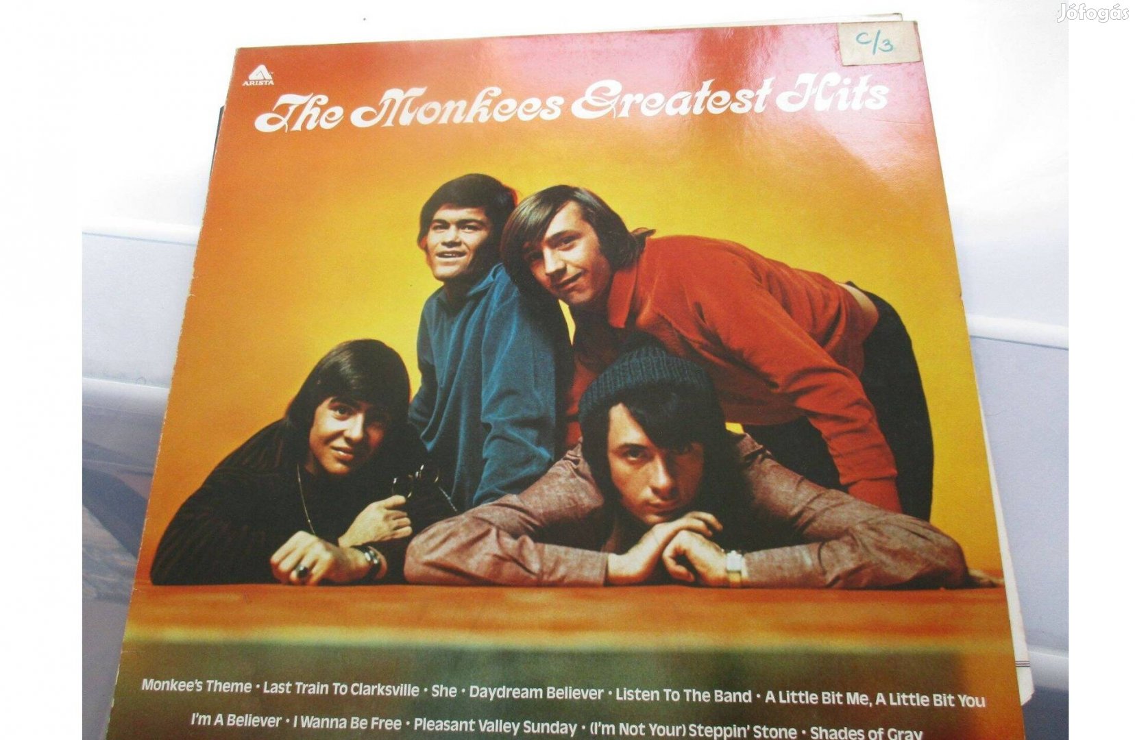 The Monkees bakelit hanglemez eladó