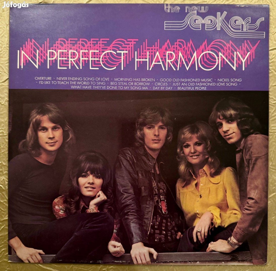 The New Seekers In Perfect Harmony angol bakelit hanglemez