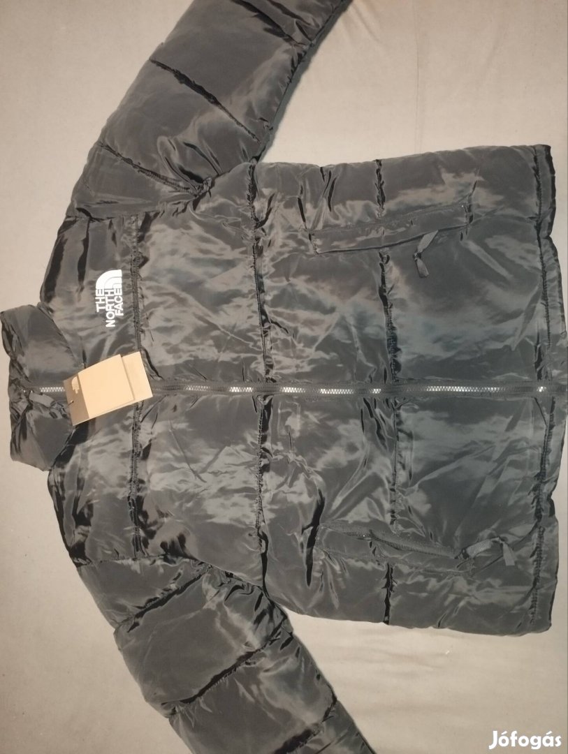 The North Face fekete XL-es kabát unisex