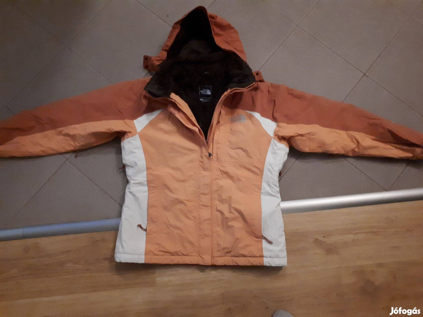 The North Face kabát dzseki M-es szőrös béléses