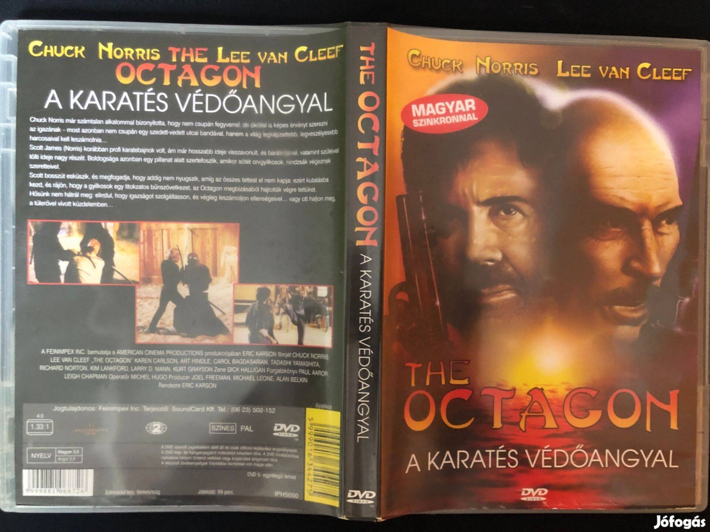 The Octagon DVD A karatés védőangyal (Chuck Norris, Lee Van Cleef)