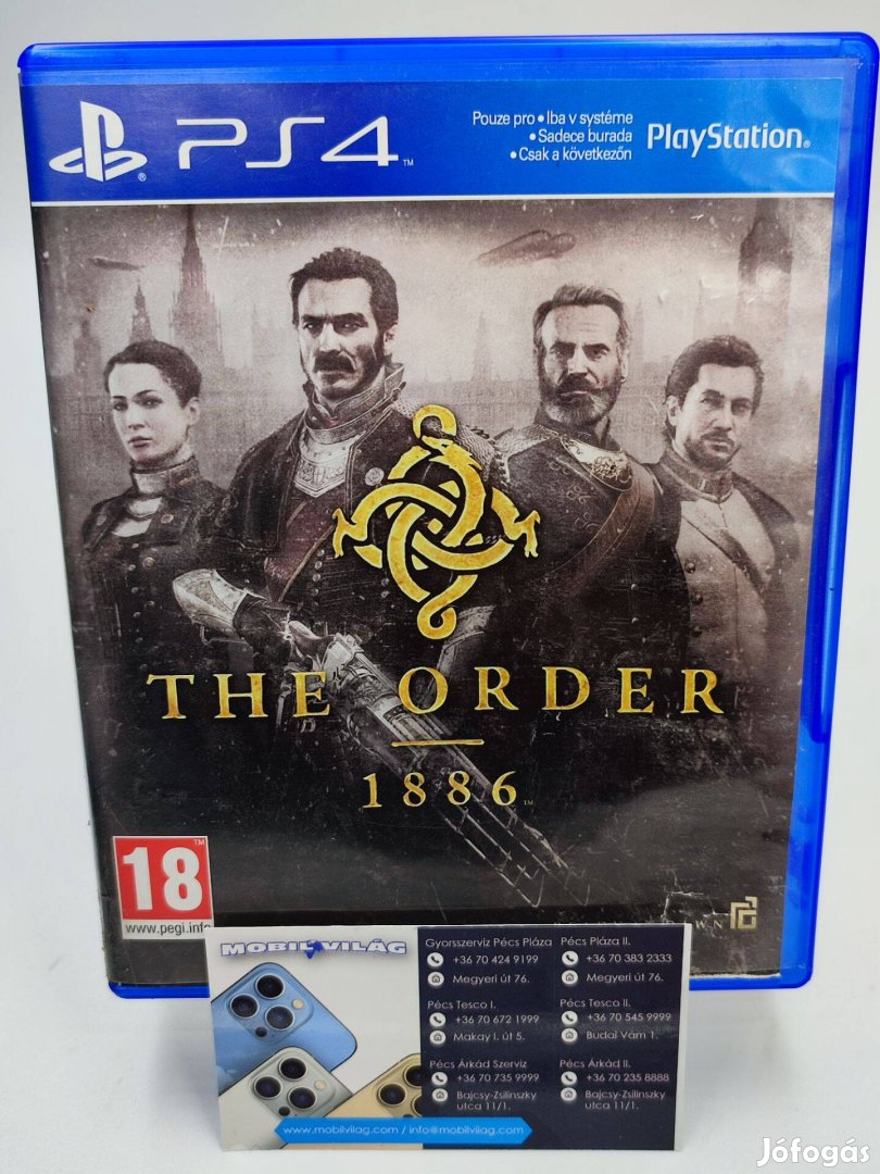 The Order 1886 PS4 Garanciával #konzl0142