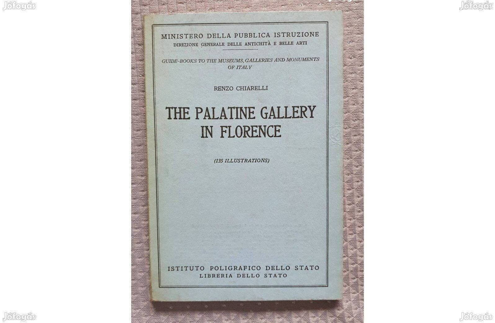 The Palatine Gallery in Florence idegennyelvű angol könyv