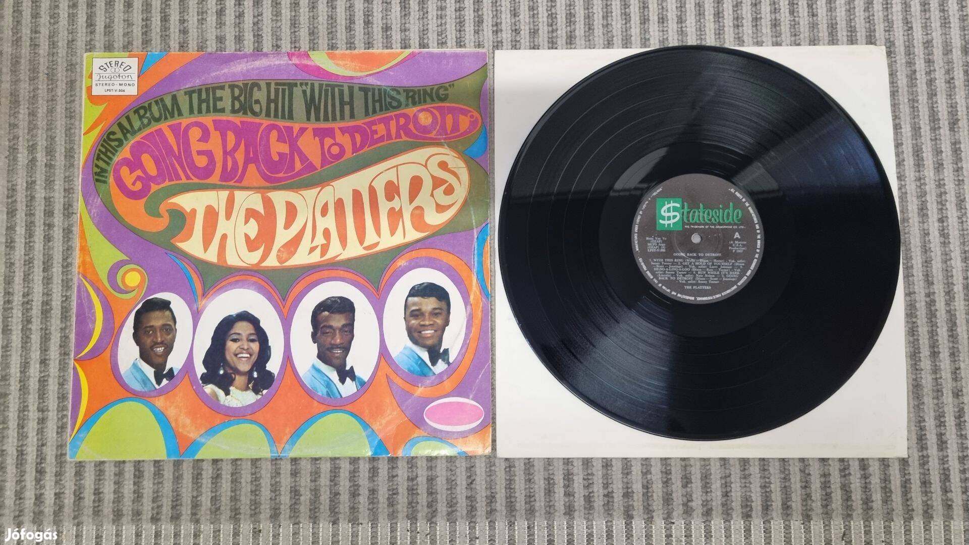 The Platters Going Back To Detroit - LP