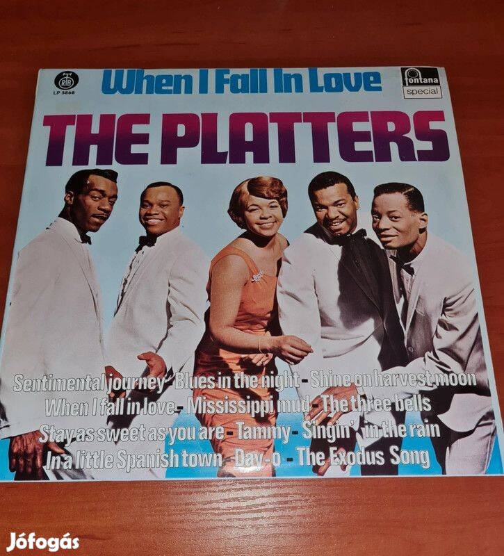 The Platters - When I Fall In Love; LP, Vinyl, bakelit