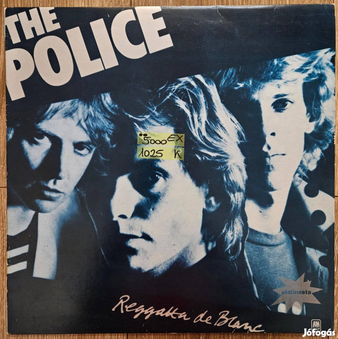 The Police Reggatta De Blanc bakelit lemez, hanglemez LP (1025)