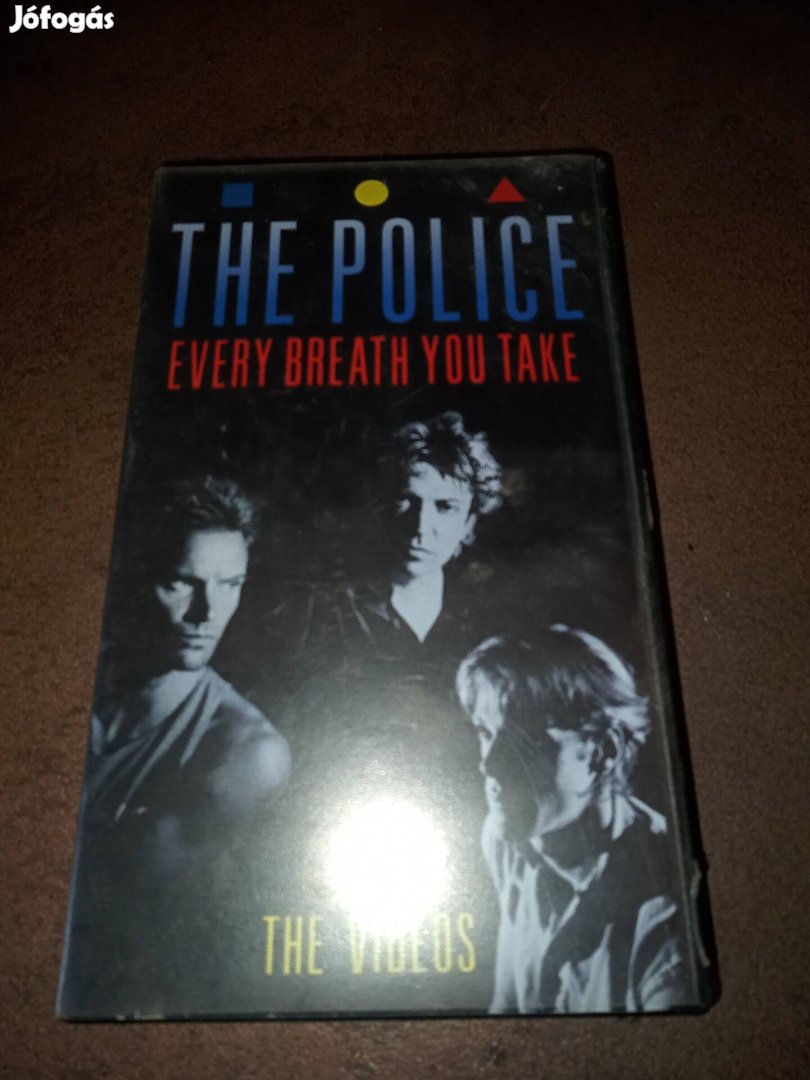 The Police VHS videó kazetta újszerű 60 perc