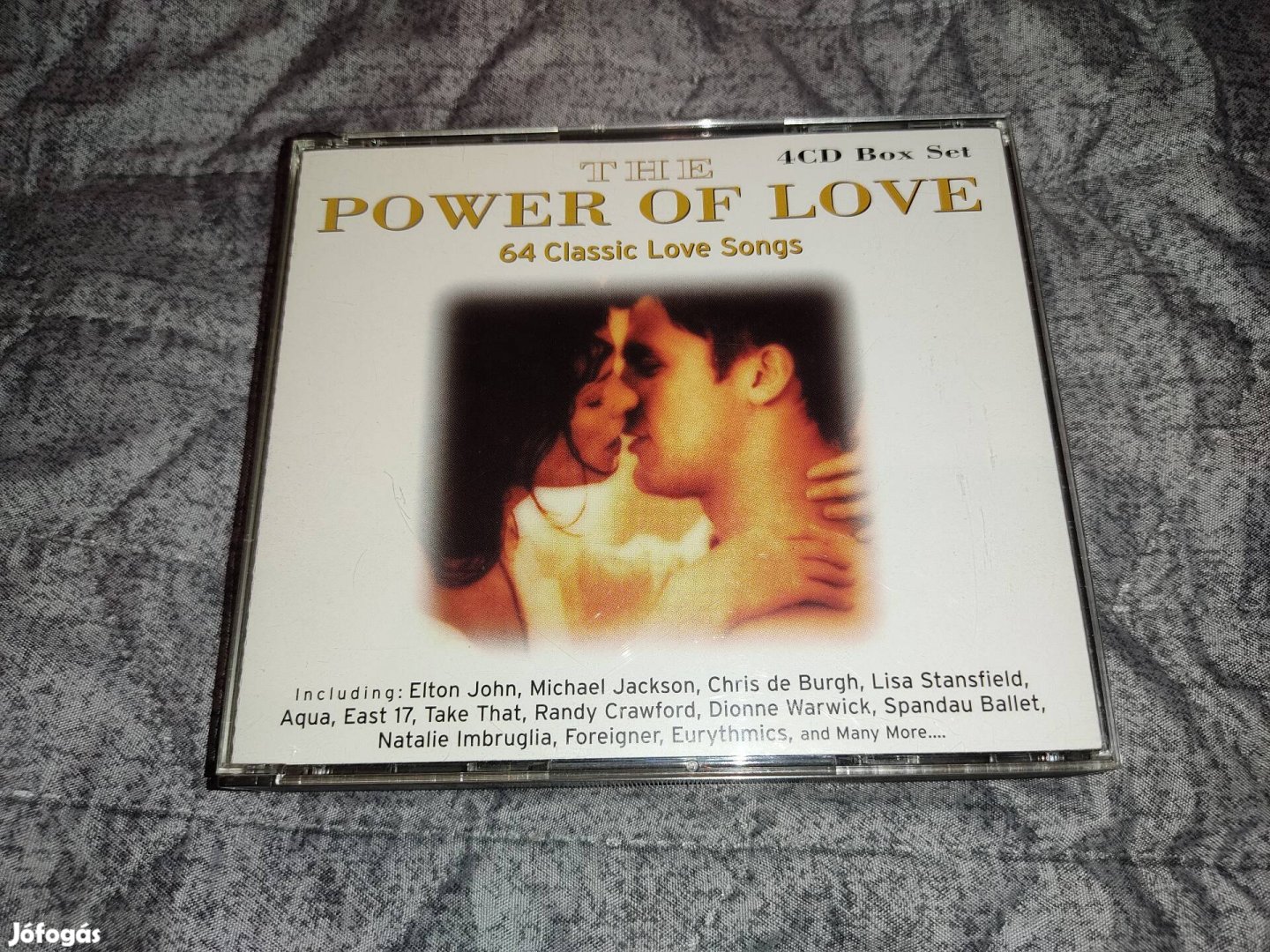 The Power Of Love (4CD)(64 Songs)East 17,Haddaway,Aqua,Starship,Swv)