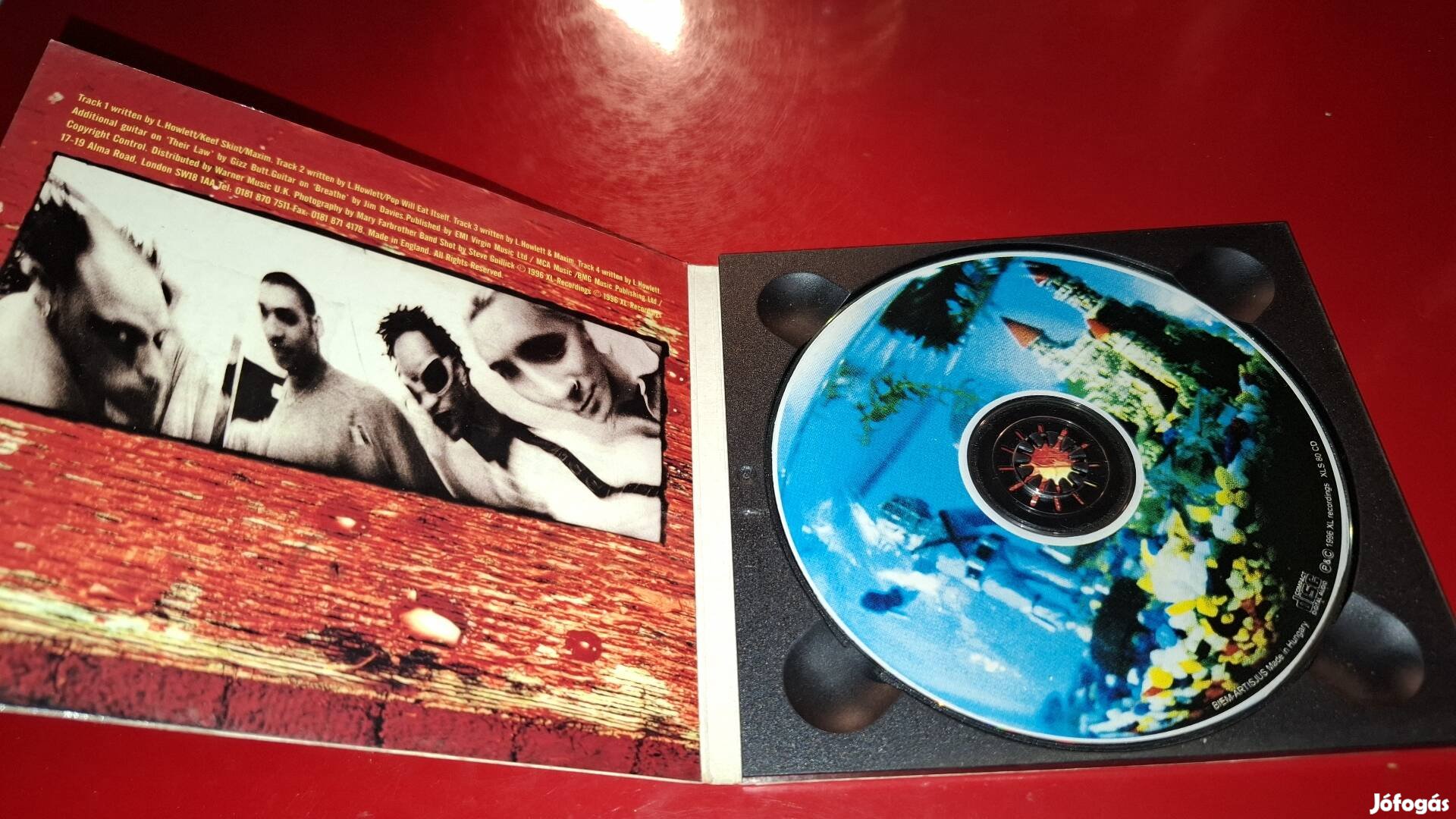 The Prodigy Breathe maxi Cd 1996 UK