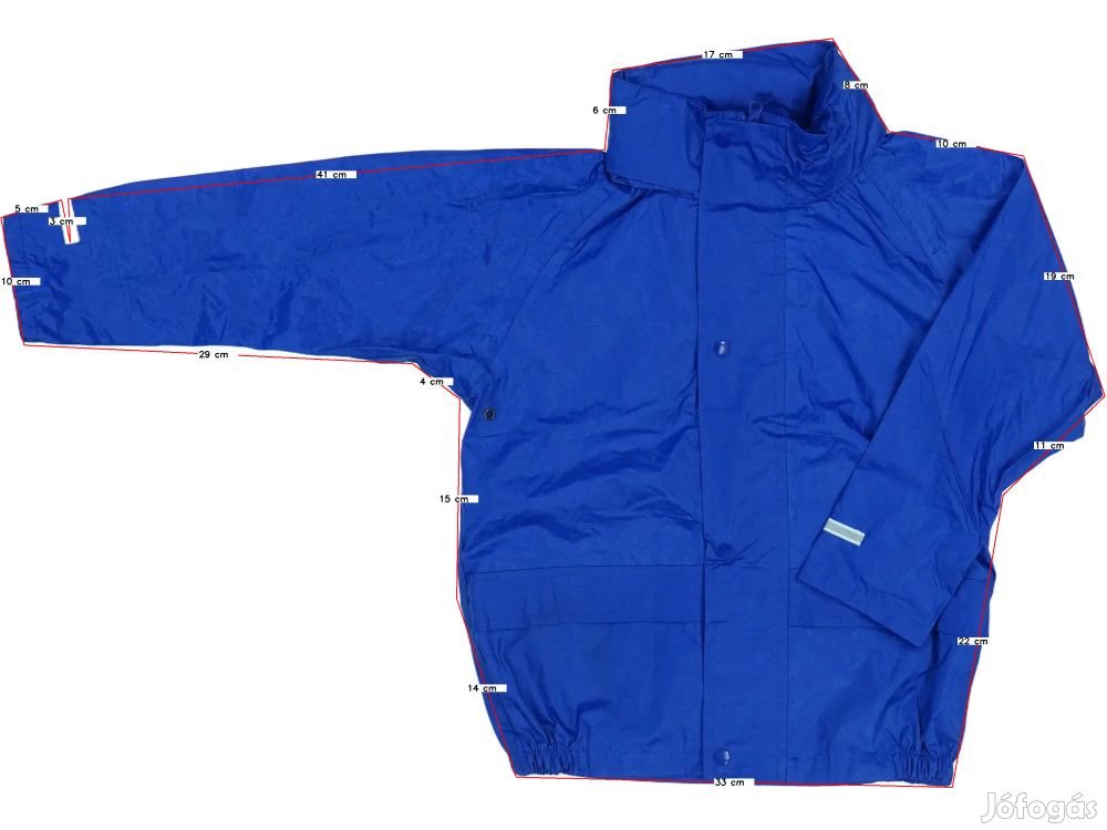The Rainsuit Shop Új (címkés) Fiú Esőkabát (Méret: 104)