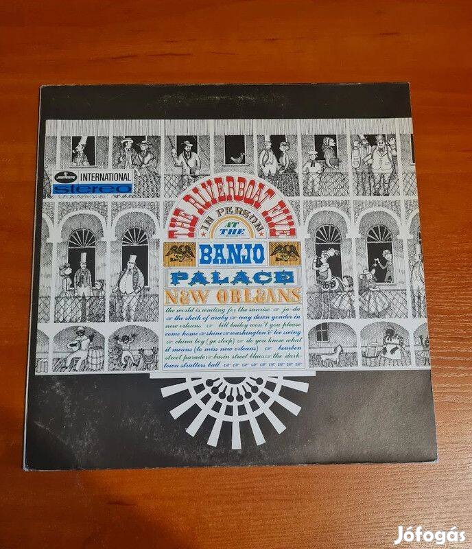 The Riverboat Five - At The Banjo Palace New Orlens; LP, Vinyl