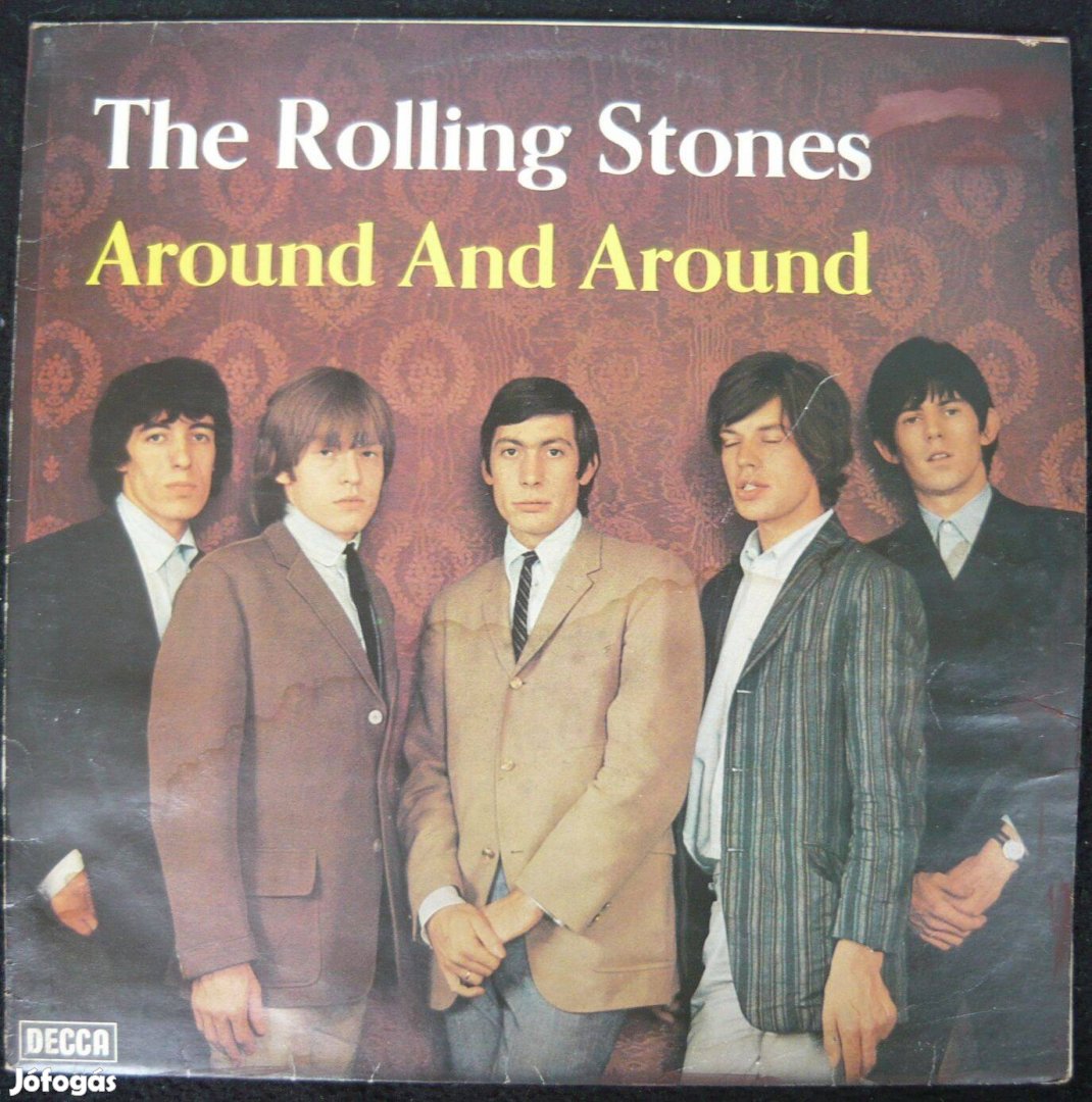 The Rolling Stones: Around And Around (német nyomású hanglemez)