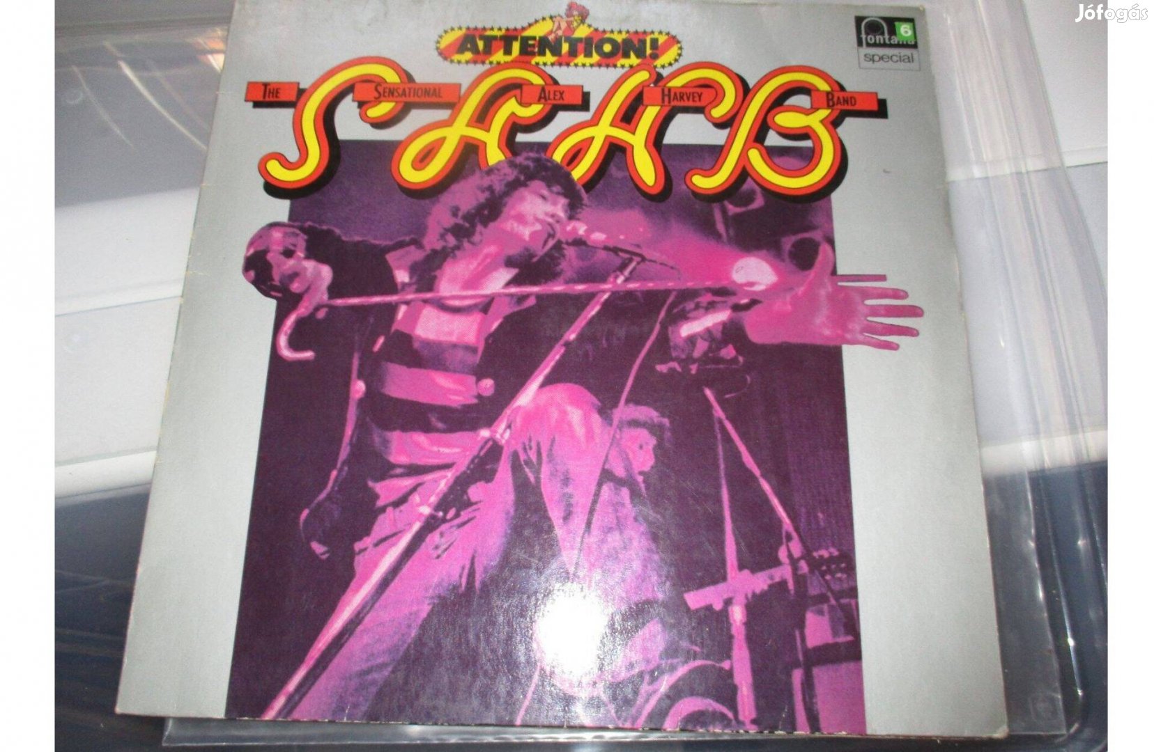 The Sensational Alex Harvey Band bakelit hanglemez eladó