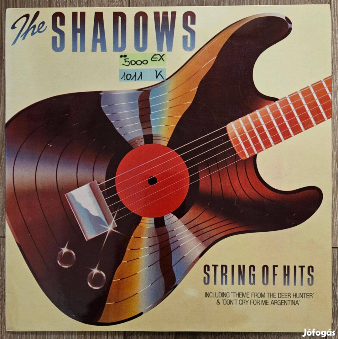 The Shadows String Of Hits bakelit lemez, hanglemez LP (1011)