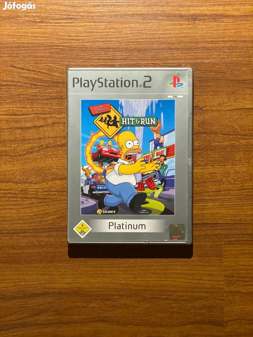 The Simpson Hit and Run Platinum Playstation 2 játék
