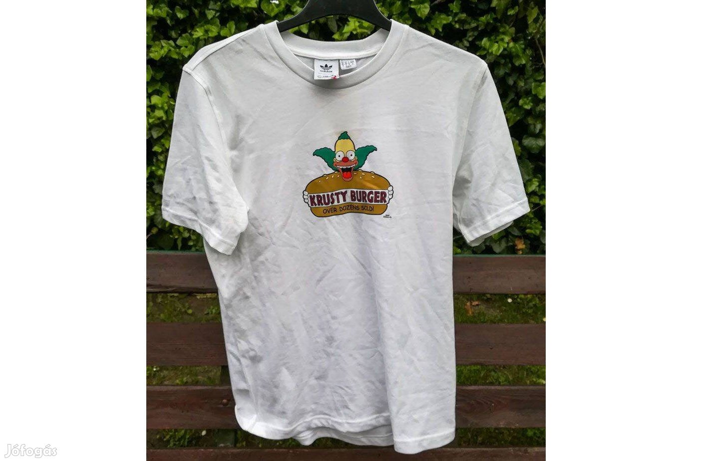 The Simpson Ropi, a bohóc eredeti fehér adidas póló M