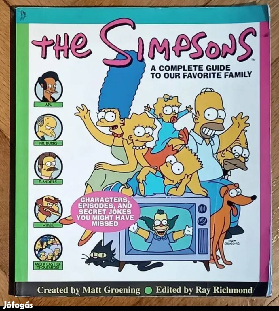 The Simpsons Family - Teljes útmutató a kedvenc családunkhoz könyv