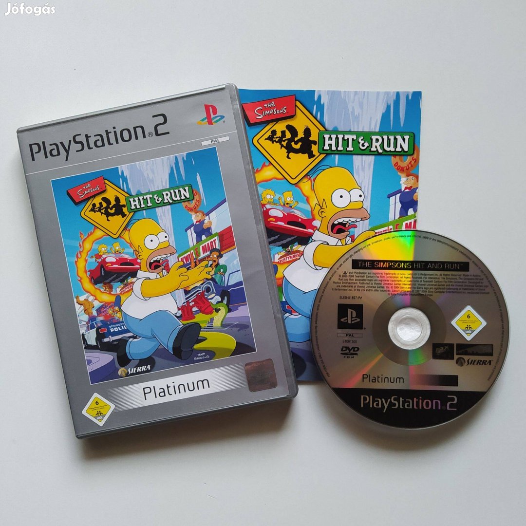 The Simpsons: Hit & Run PS2 Playstation 2