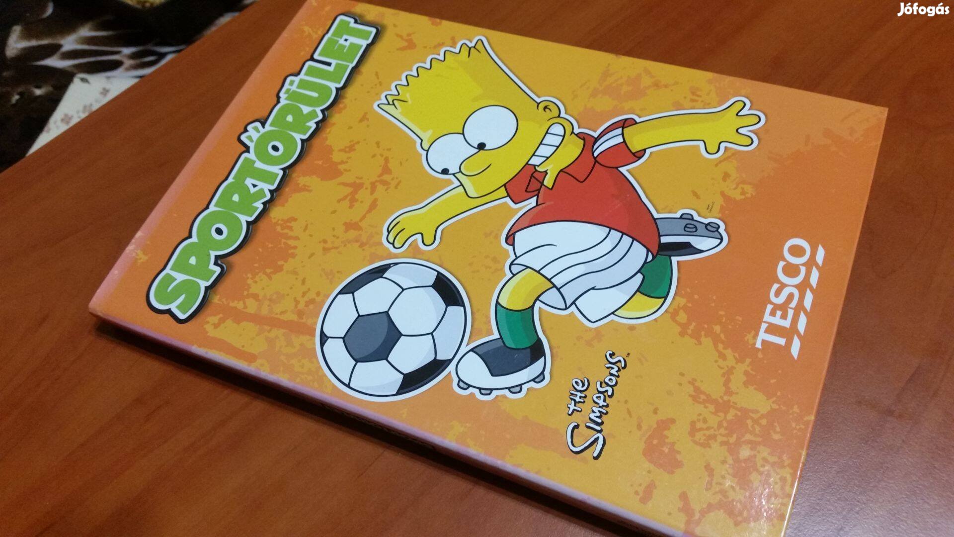 The Simpsons - Sportőrület hűtőmágnesek + Legendák-pöttyös kártyák