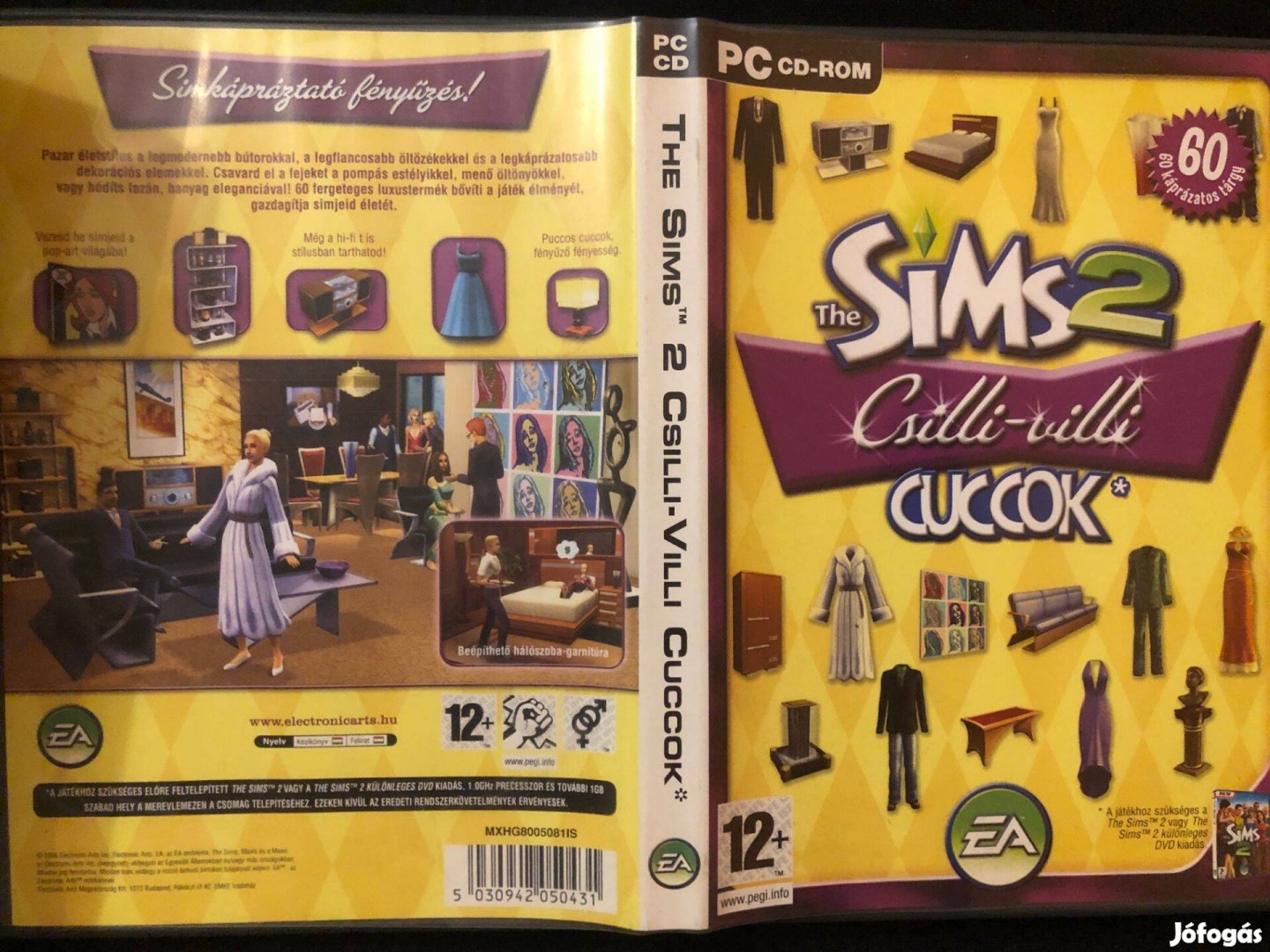 The Sims 2 Csilli-villi cuccok PC játék (karcmentes)