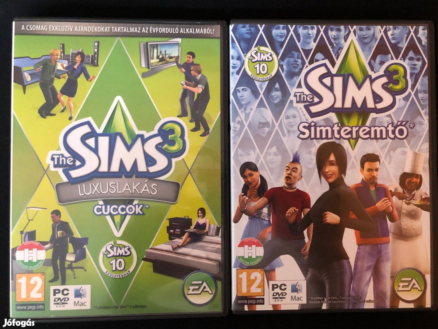 The Sims 3. Luxuslakás + Simteremtő PC játék (karcmentes, magyar)