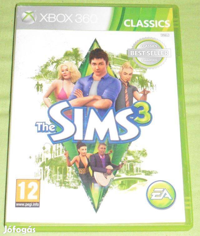 The Sims 3. (életszimulátor) Gyári Xbox 360 Játék Akár féláron