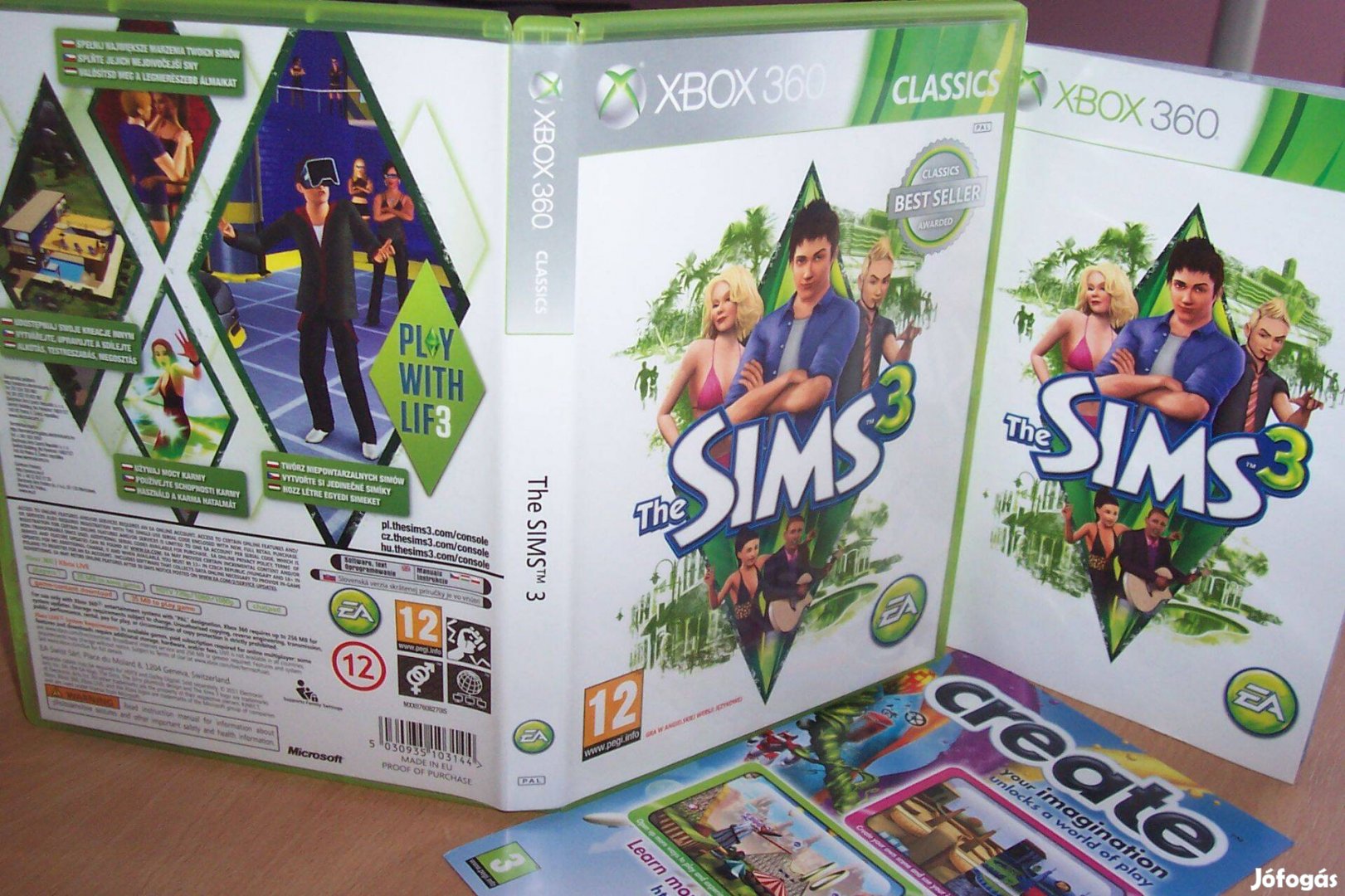 The Sims 3 - eredeti xbox360 játék