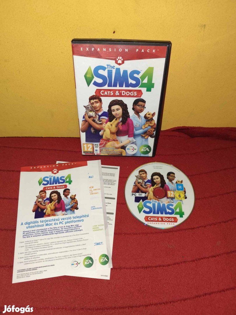 The Sims 4 Cats & Dogs PC DVD