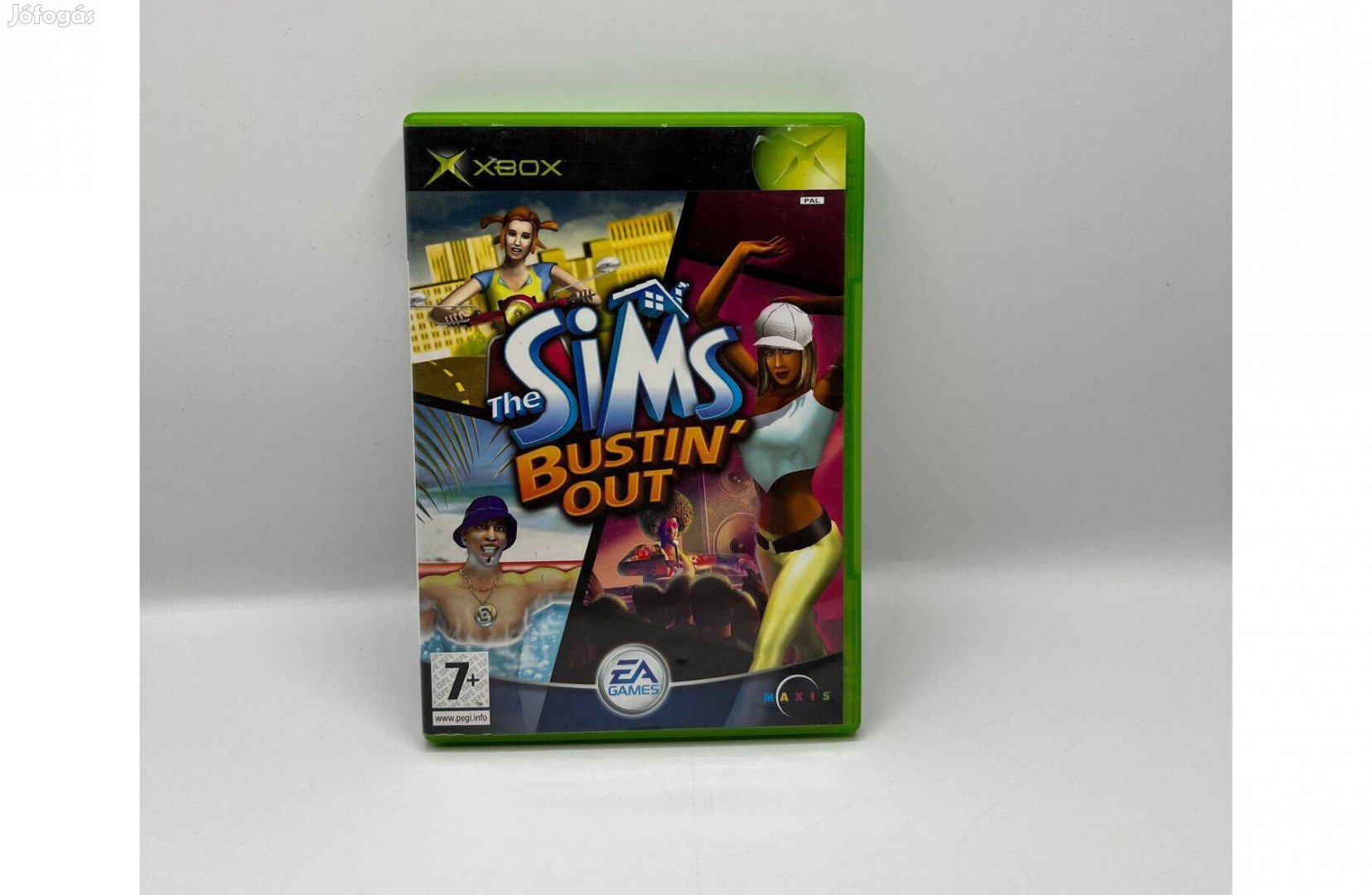 The Sims Bustin Out - Xbox Classic játék, használt