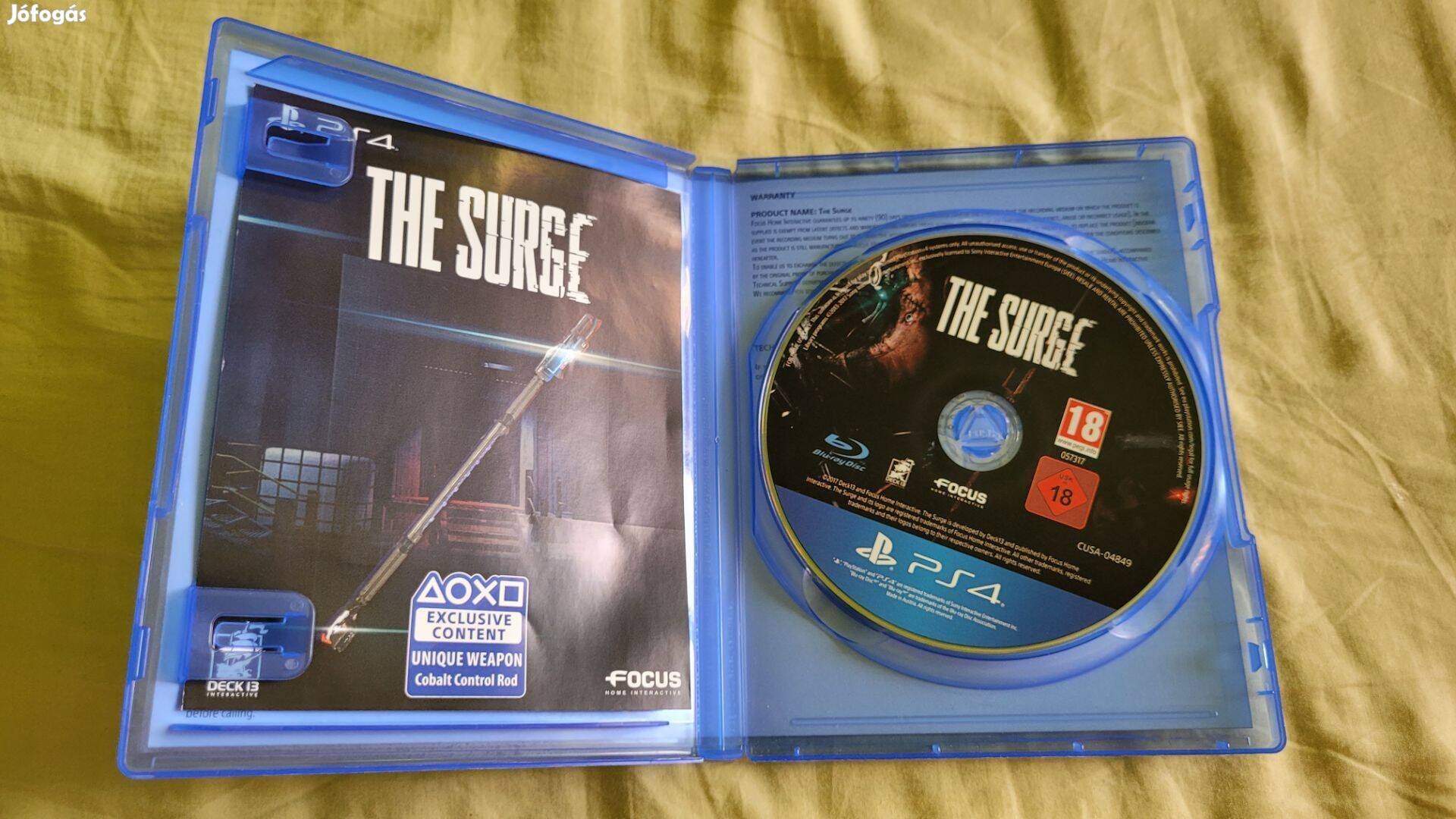 The Surge PS4 Játék Playstation 4 konzolra