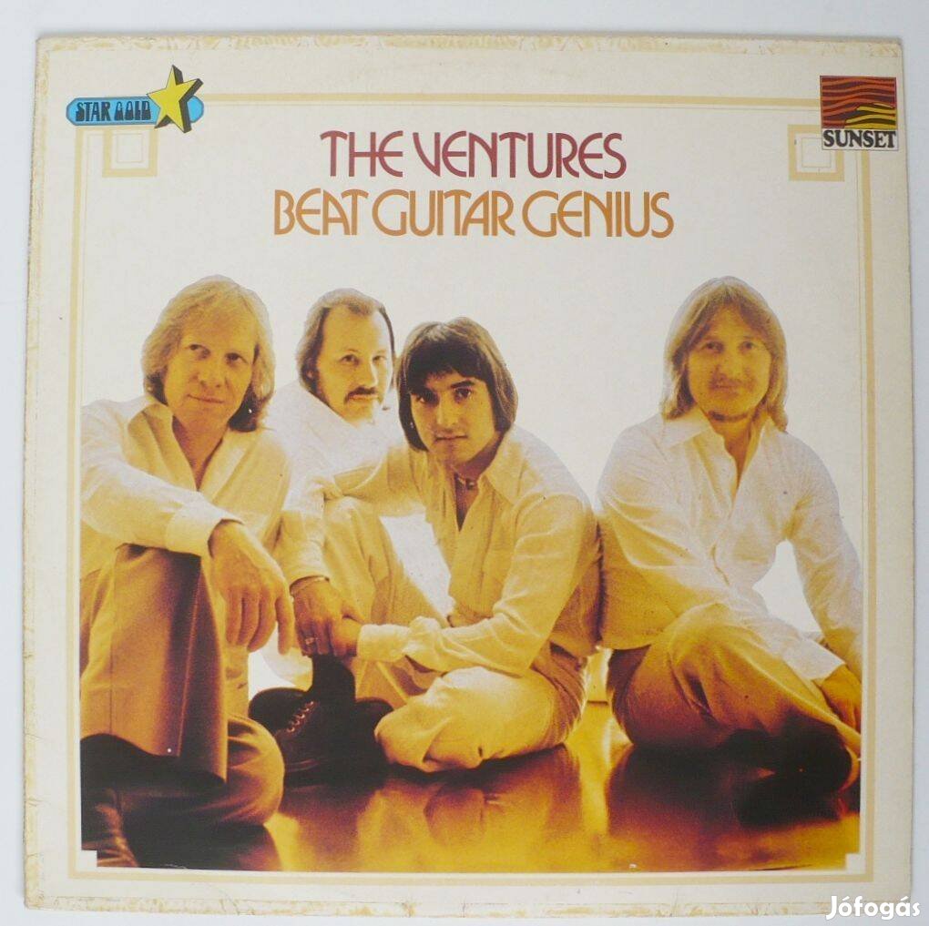 The Ventures: Beat Guitar Genius (német nyomású hanglemez)
