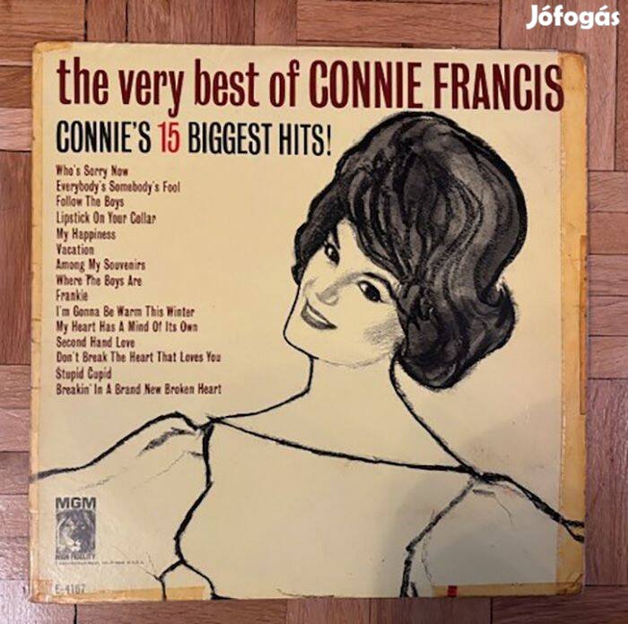 The Very Best of Connie Francis - bakelit nagylemez