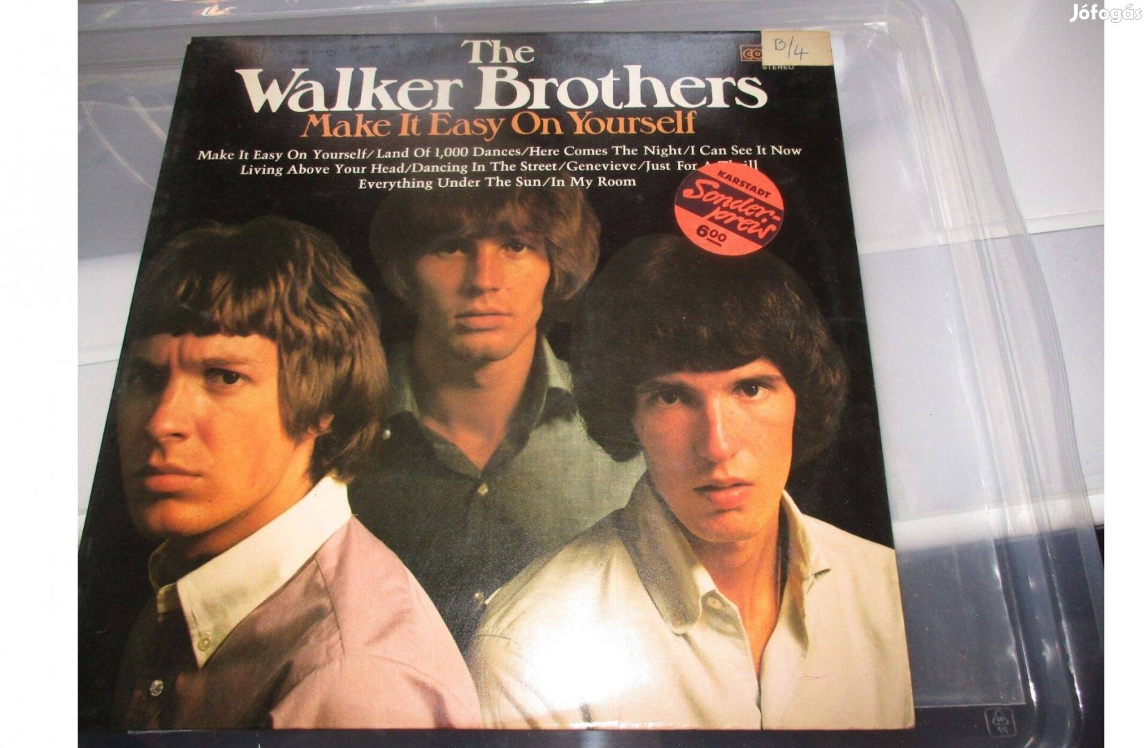 The Walker Brothers bakelit hanglemez eladó