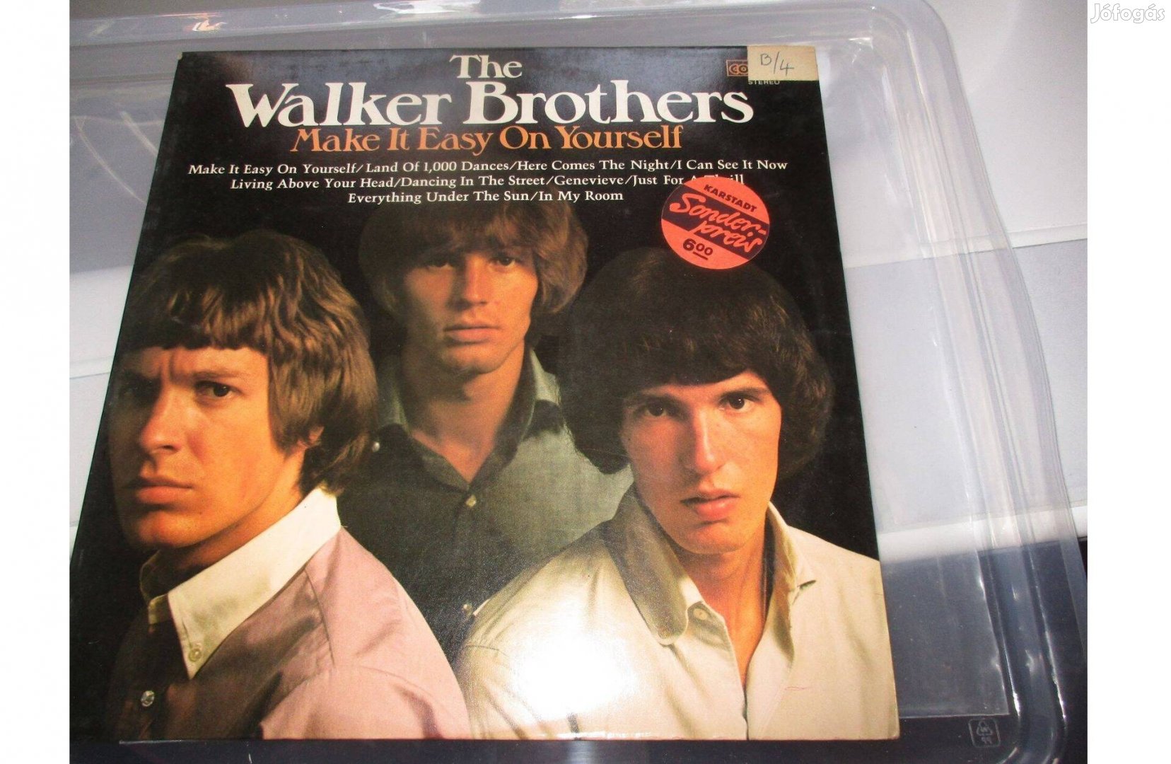 The Walker Brothers bakelit hanglemez eladó