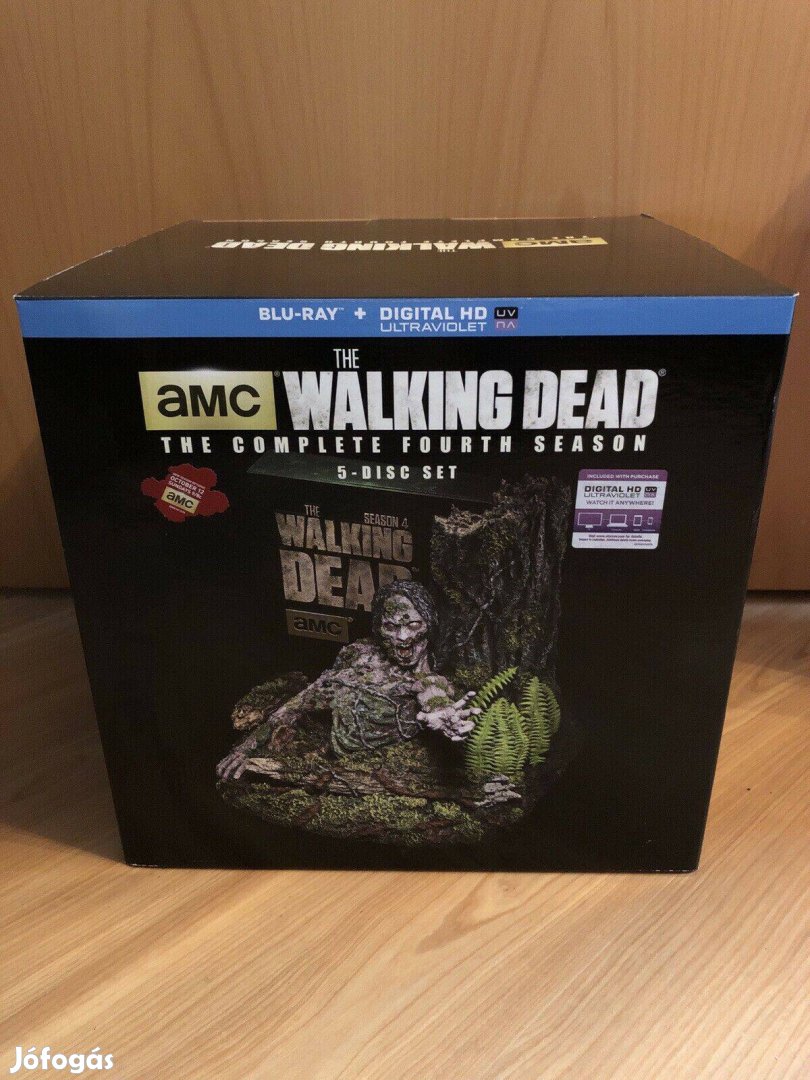 The Walking Dead - The Complete 04 Szezon Blu-Ray Szobros