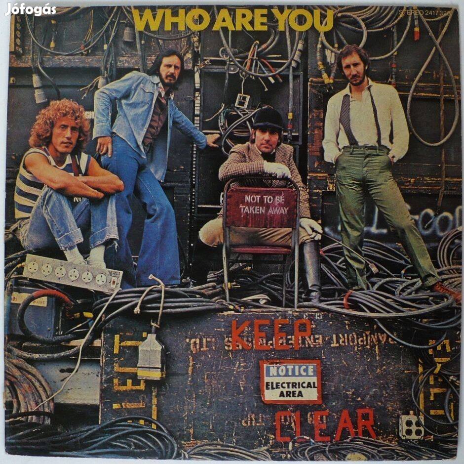 The Who: Who are you (megkímélt állapotú LP)