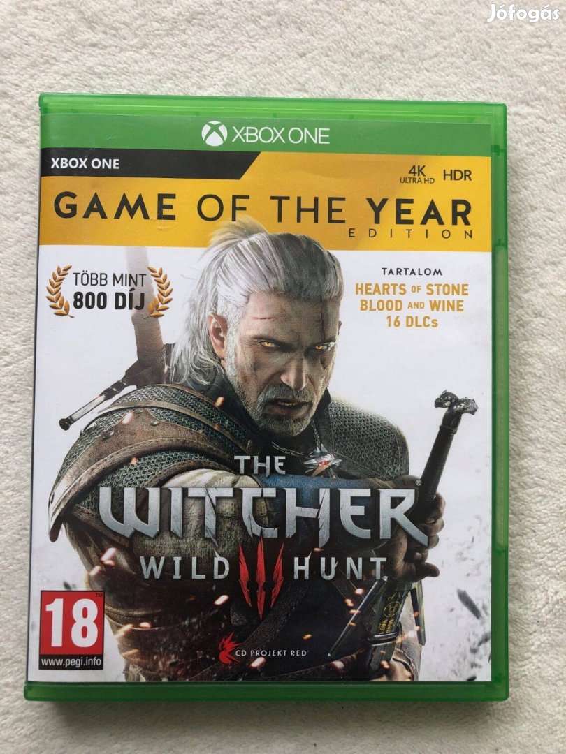 The Witcher 3 III Wild Hunt GOTY Edition Xbox One magyar felirattal