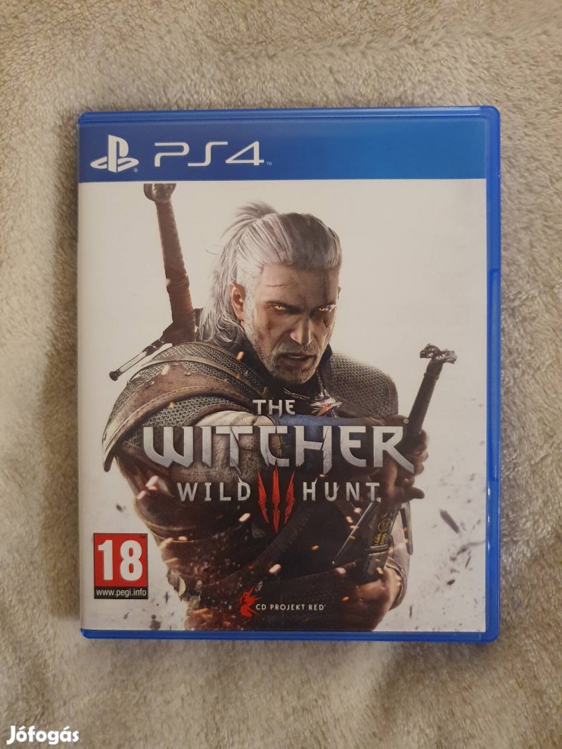 The Witcher III Wild Hunt PS4 játék karcmentes